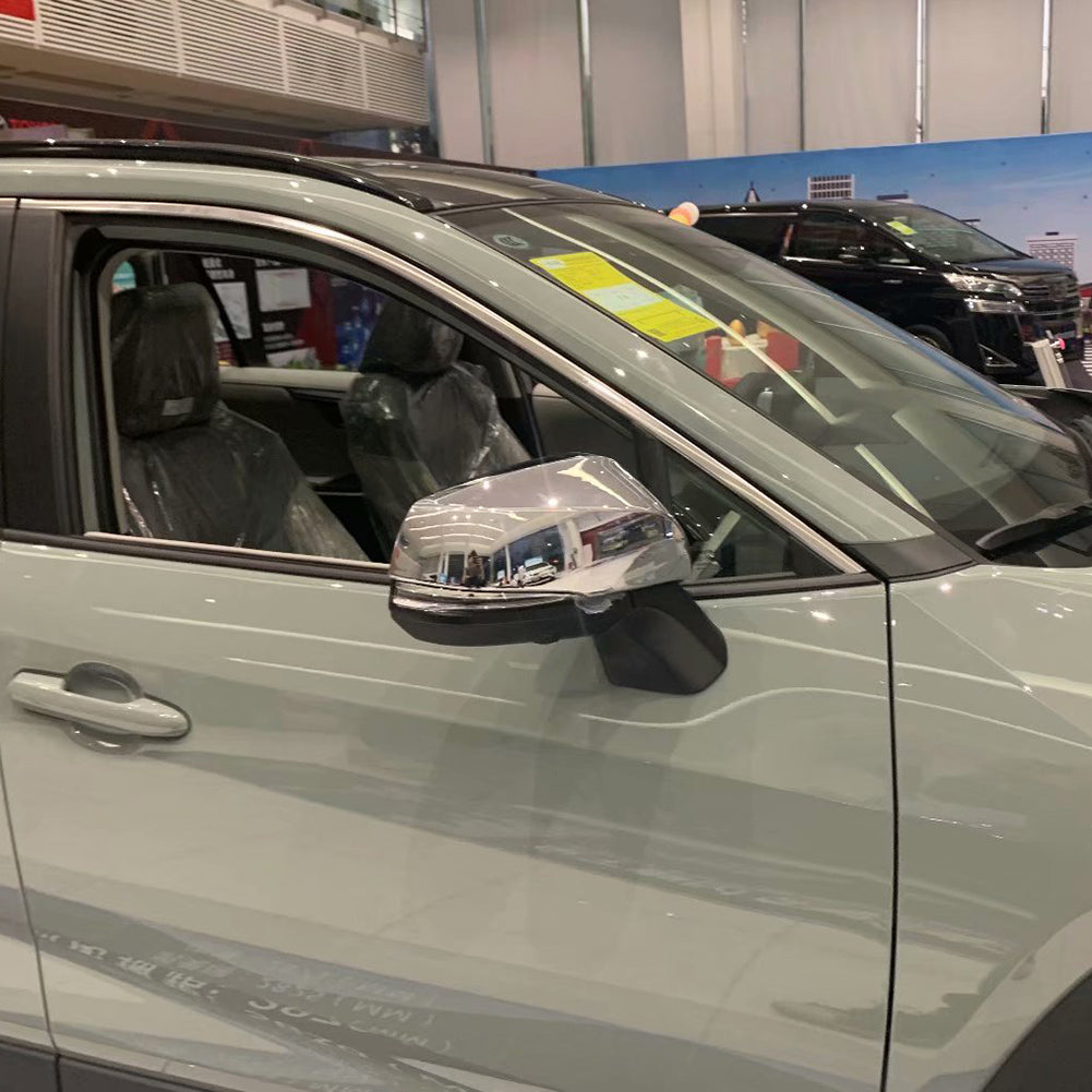 Fit for Toyota Corolla Cross 2022 2023 2024 2025 2026 Rear View Mirror Side Molding Guard Cover Trims Chrome ABS