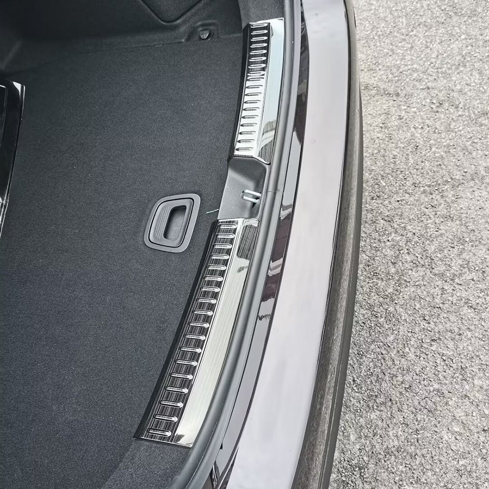 Fit for Mercedes-Benz Eclass E-Class 2023 2024 2025 W214 E200 E300 E450 Rear Interior Bumper Sill Plate Guard Cover Trim