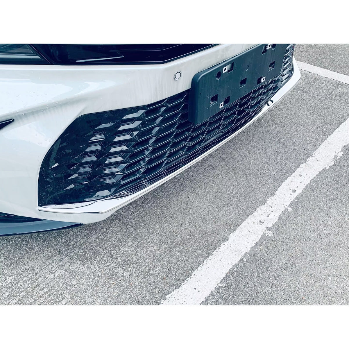 Fit for Toyota New Camry 2024 2025 2026 Front Bumper Guard Protector Molding Cover Trim