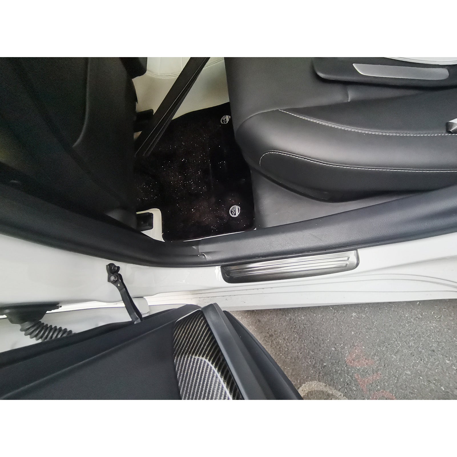 Fit for Toyota New Camry 2024 2025 2026 Outside Door Sill Scuff Plate Guard Cover Trim Stainless Steel