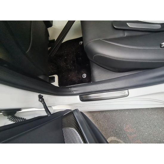 Fit for Toyota New Camry 2024 2025 2026 Outside Door Sill Scuff Plate Guard Cover Trim Stainless Steel