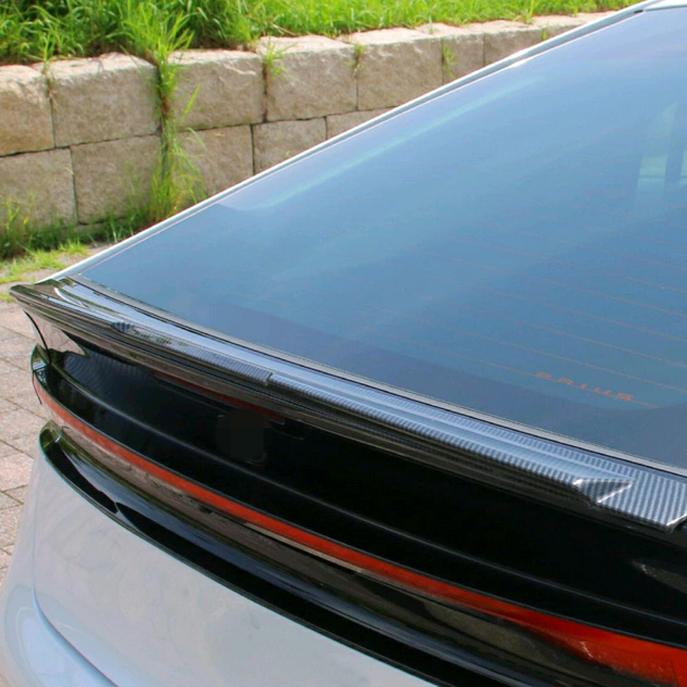 Fit for Toyota New Prius 2023 2024 2025 2026 Rear Trunk Wing Spoiler Cover Trim