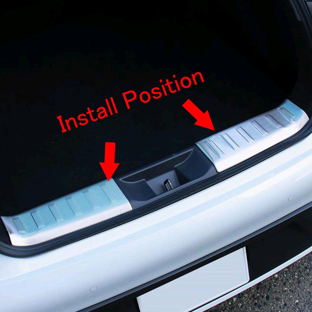 Fit for Toyota New Prius 2023 2024 2025 2026 Rear Interior Bumper Sill Plate Guard Cover Trims