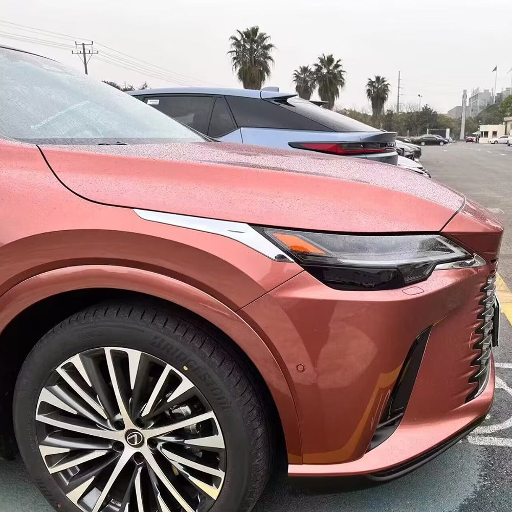  Lexus New RX RX350 RX350h RX500h F Sport 2023 Headlight Molding Trim Front lights Cover Trims