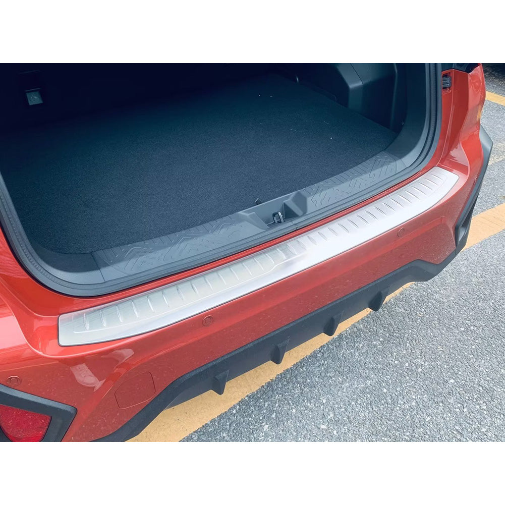 Fit for Subaru New Crosstrek 2024 Rear Outside Bumper Sill Plate Guard Cover Trim
