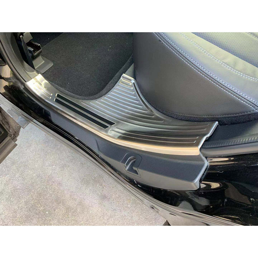 Fit for Subaru Forester 2019 2020 2021 2022 2023 2024 2025 Door Sill Scuff Plate Guard Cover Trims Stainless Inside Door