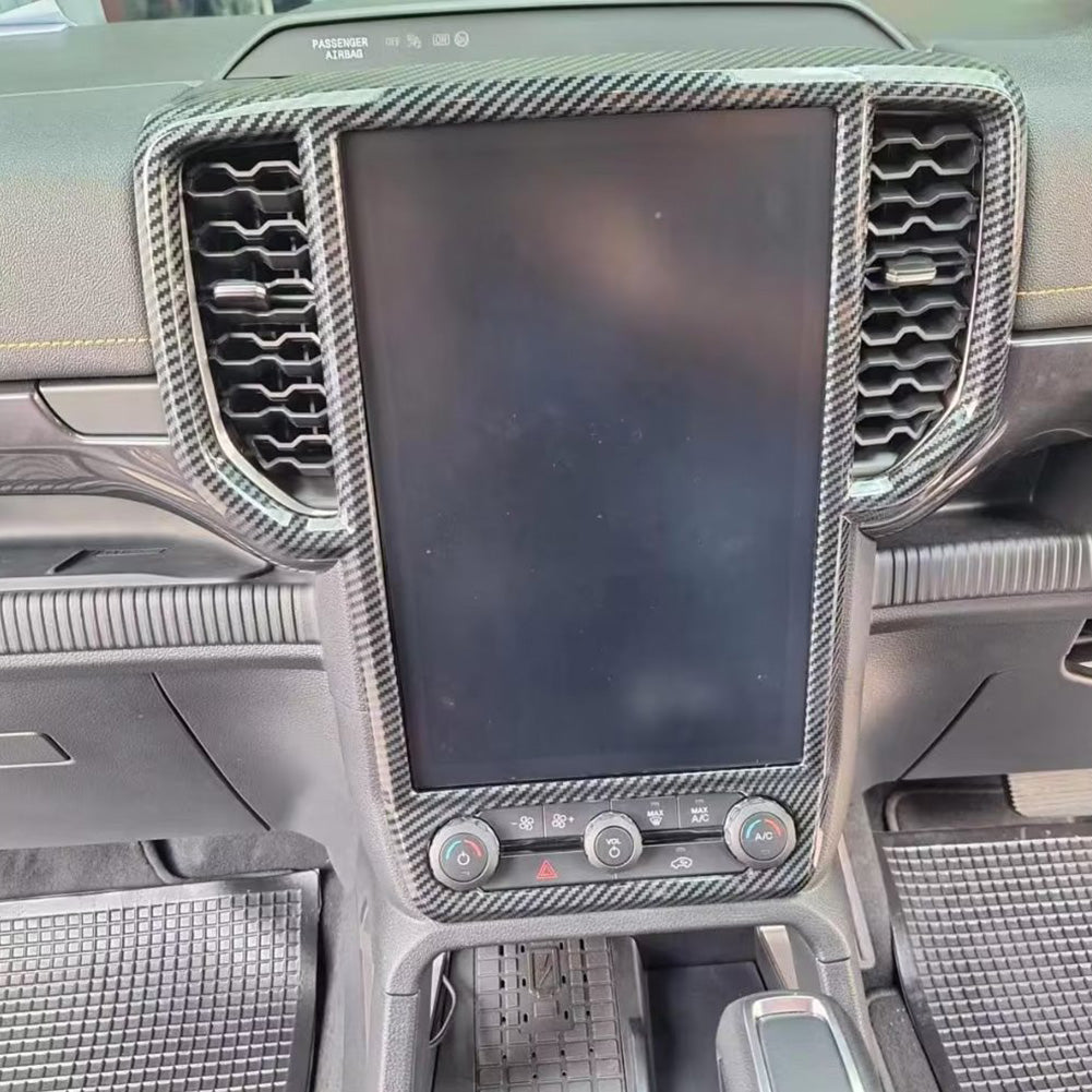 Fit for Ford Ranger 2024 Interior Front Center Air Condition Vent Outlet Cover Trim