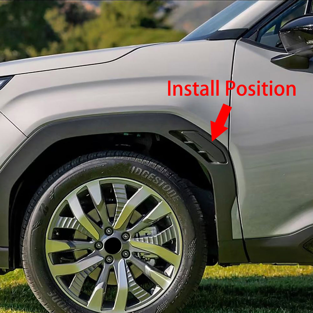 Fit For Subaru New Forester 2025 Front Side Fender Sticker Vents Air Outlet Cover Trim