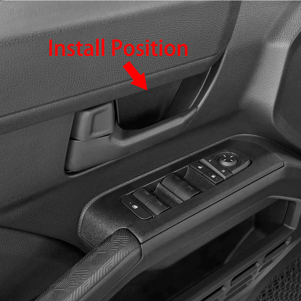 Fit for Toyota 4Runner 2025 2026 Interior Door Handle Bowl Panel Cover Trims