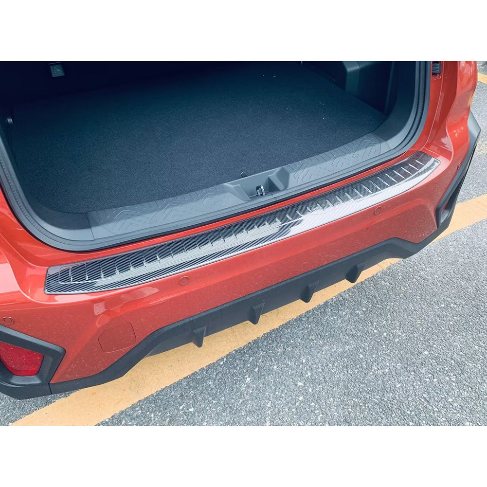 Fit for Subaru New Crosstrek 2024 Rear Outside Bumper Sill Plate Guard Cover Trim