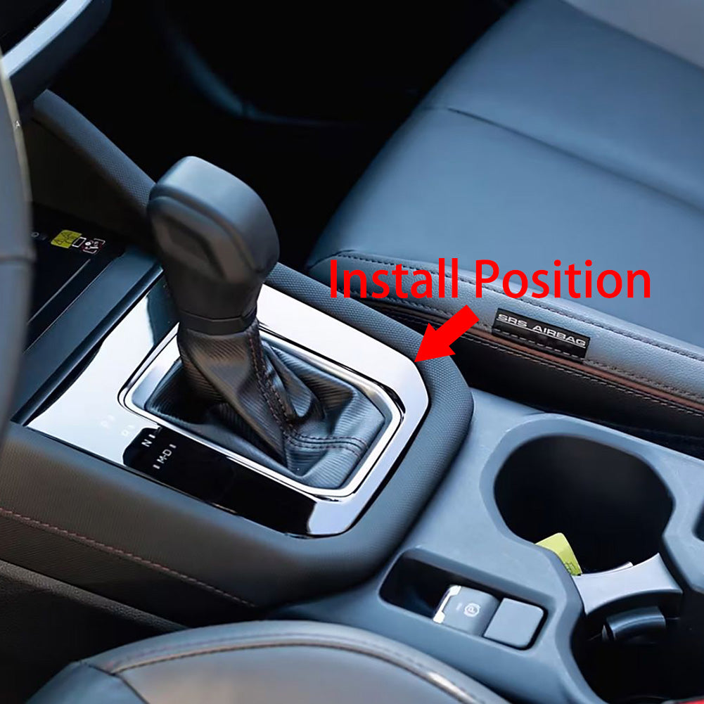 Fit for Subaru New Forester 2025 Gear Shift Knob Console Panel Cover Trim