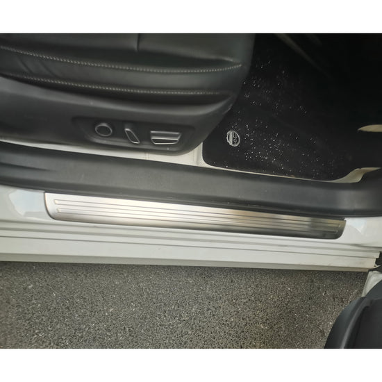 Fit for Toyota New Camry 2024 2025 2026 Outside Door Sill Scuff Plate Guard Cover Trim Stainless Steel