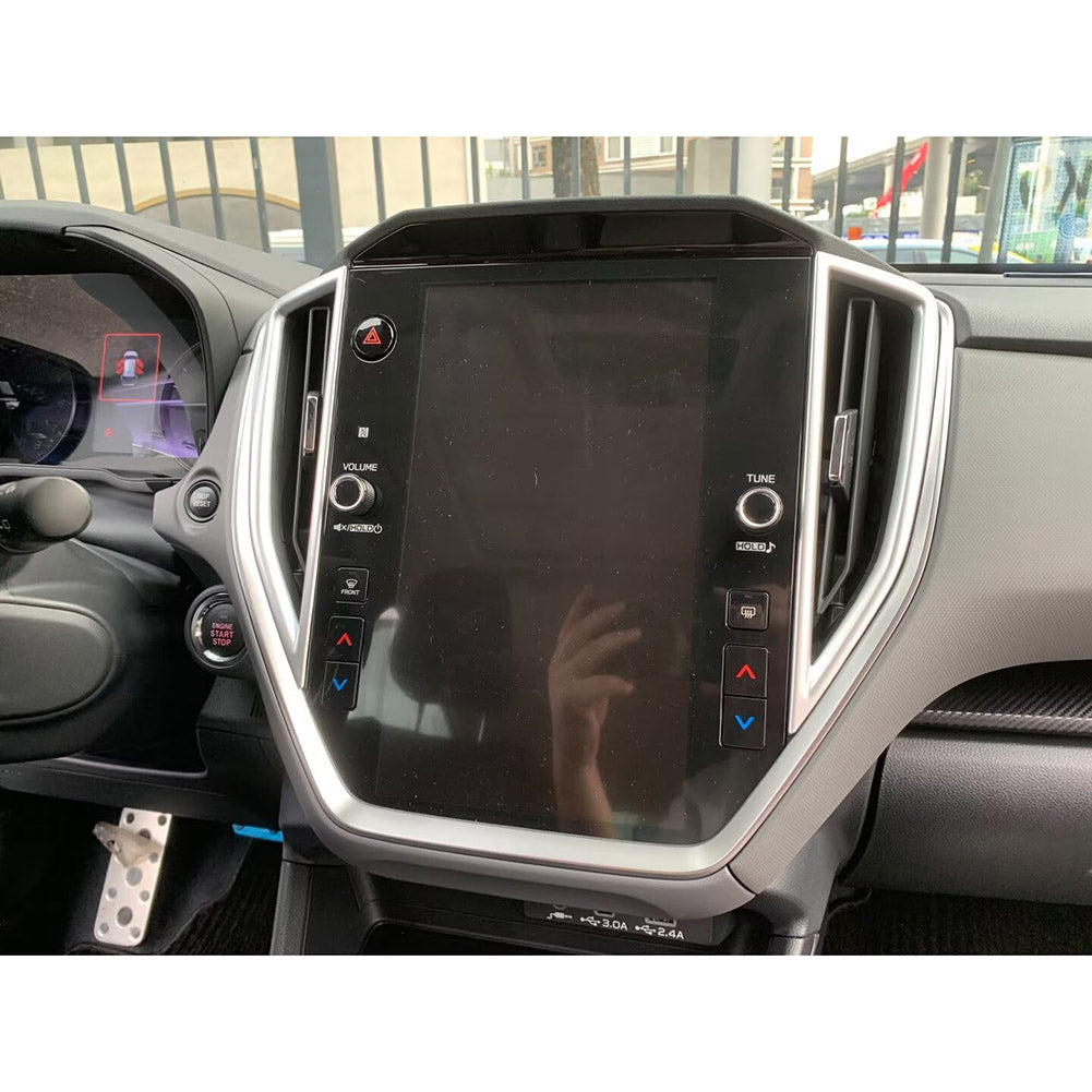 Fit for Subaru New Crosstrek/Impreza 2024 2025 Interior Front Center Control Air Condition Vent Cover Trim