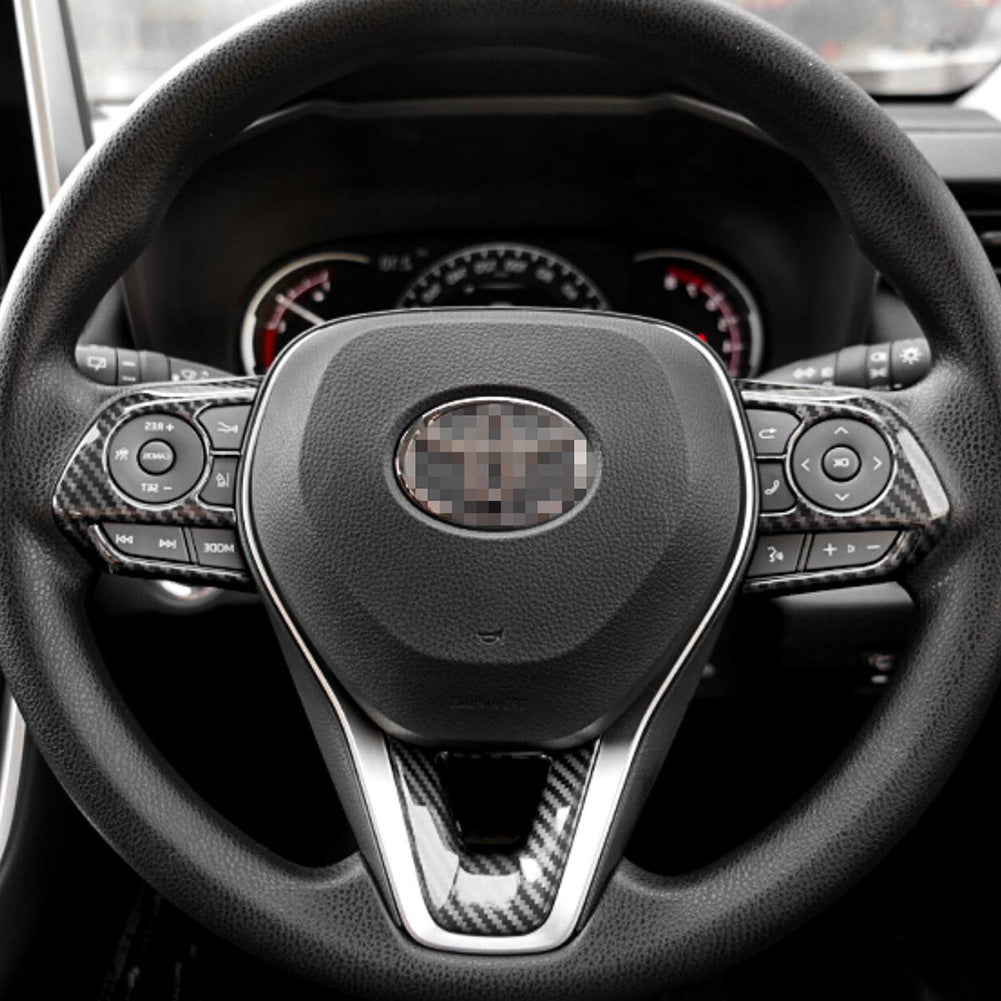 Fit for Toyota Corolla Cross 2022 2023 2024 2025 2026 Wheel Steering Trim Panel Cover Trims