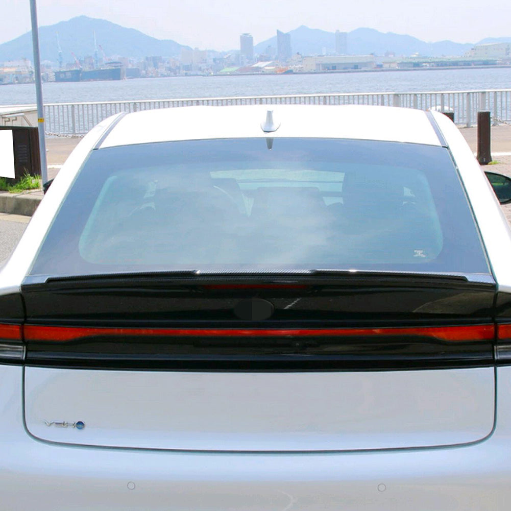 Fit for Toyota New Prius 2023 2024 2025 2026 Rear Trunk Wing Spoiler Cover Trim