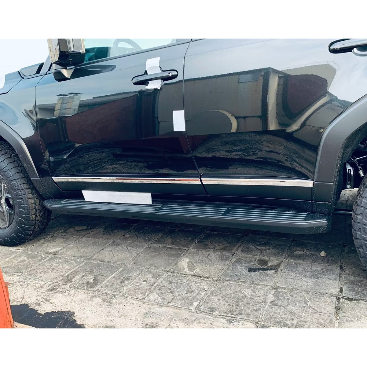 Fit for Lexus New GX GX550 / Toyota Land Cruise LC250 2024 2025 2026 Door Body Side Skirt Molding Cover Trims ABS