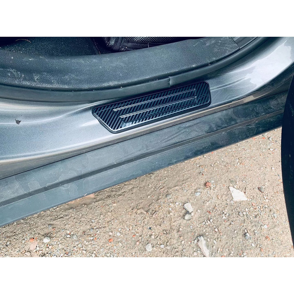 Fit for Nissan Kicks 2024 2023 2022 2021 Door Sill Scuff Plate Guard Cover Trim Sport Style