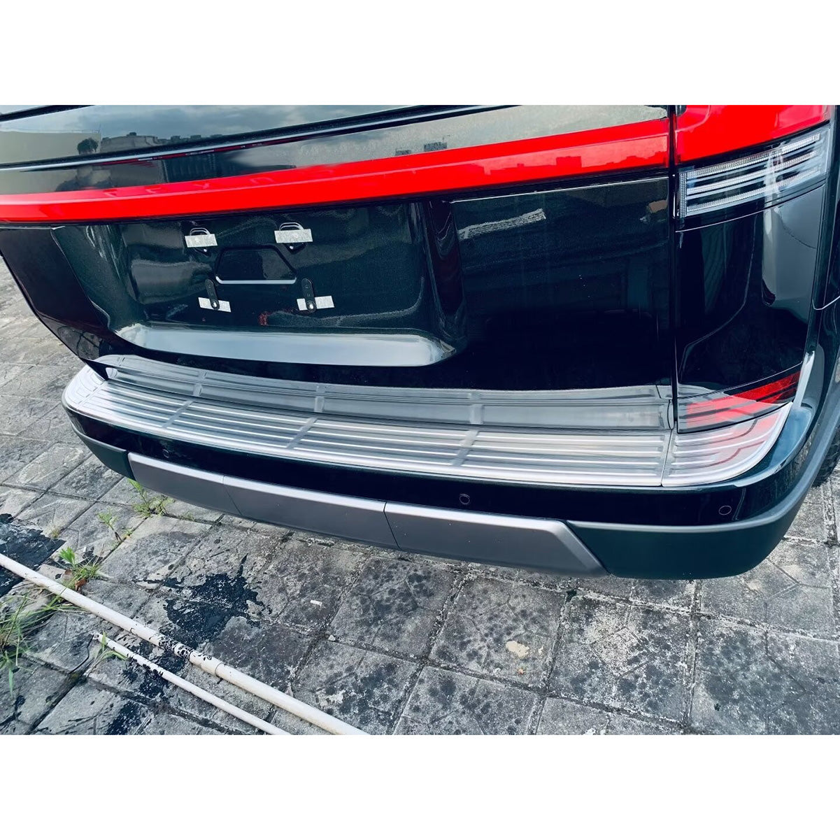 Fit for Lexus New GX GX550 2024 2025 Rear Outside Bumper Sill Plate Guard Trim