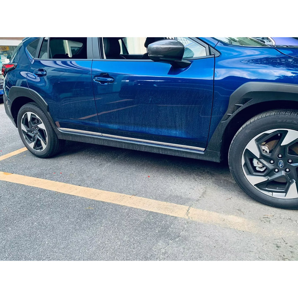 Fit for Subaru Crosstrek 2024 Body Side Door Molding Guard Cover Trim