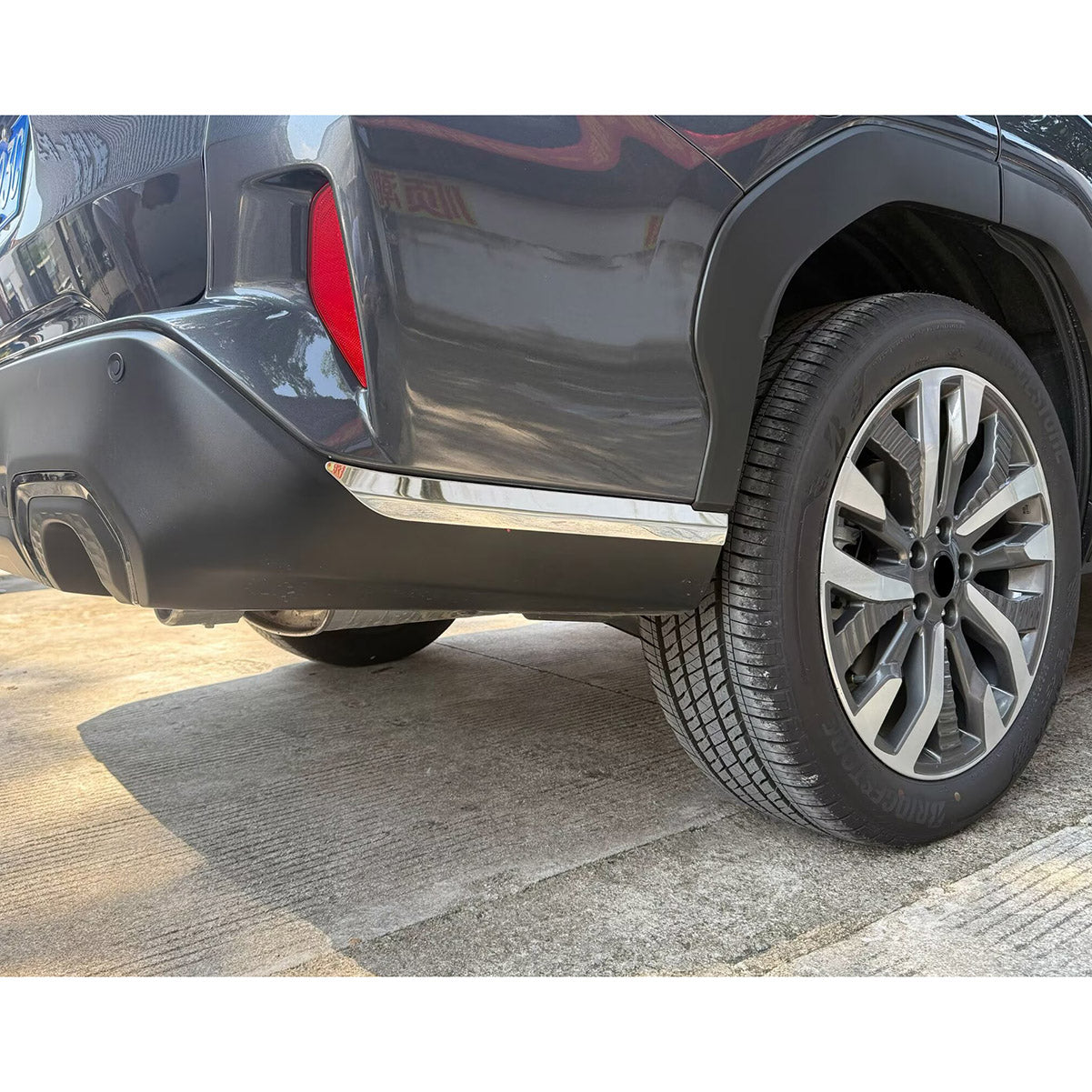 Fit for Subaru New Forester 2025 2026 Front+Rear Bumper Corner Protection Cover Trims Stainless Steel