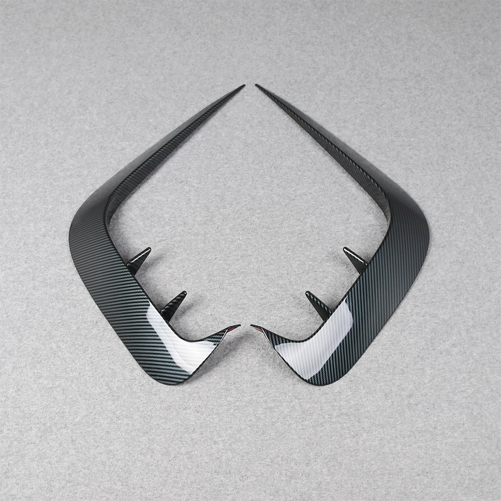 Fit for Ford New Mustang GT Fastback 2024 2025 Front Side Fender Vent Air Outlet Bezel Cover Trims