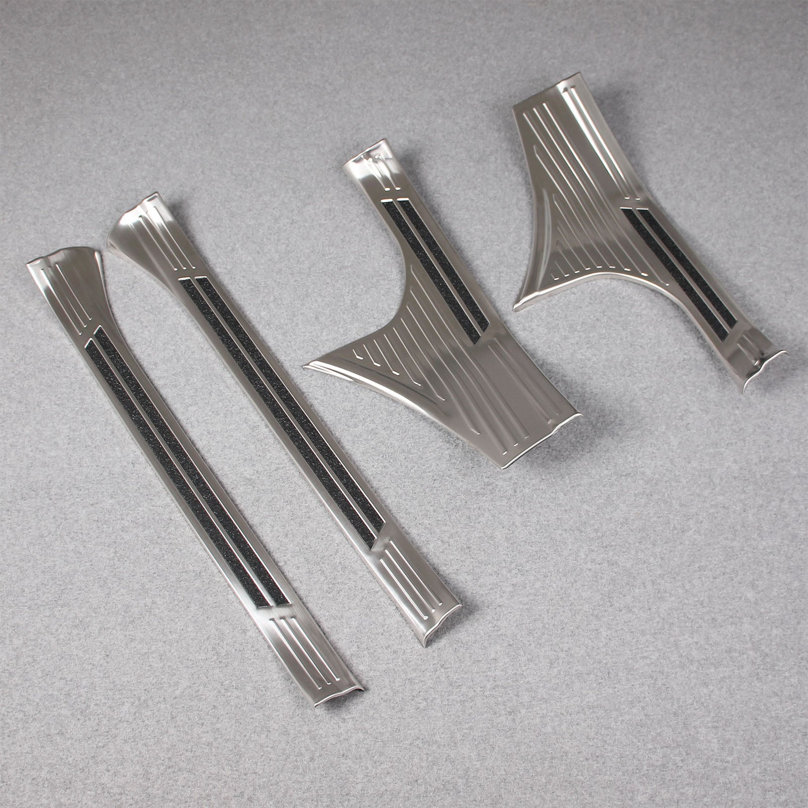 Fit for Subaru New Crosstrek 2024 Inside Door Sill Scuff Plate Guard Cover Trim Stainless Steel