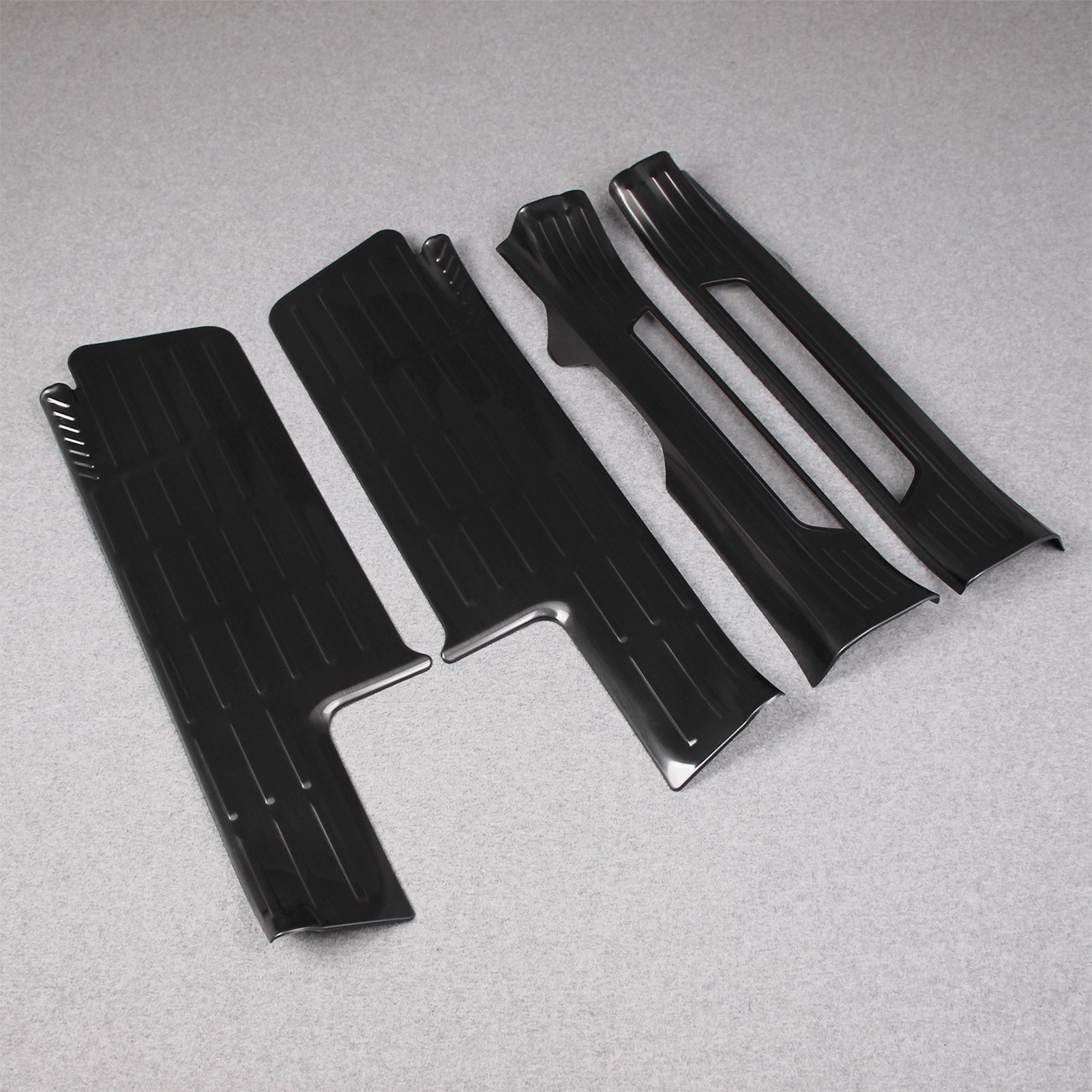 Fit for Toyota Grand Highlander/Lexus TX TX350/500h/550h+ 2024 2025 2026 Inside Door Sill Scuff Plate Guard Cover Trim Stainless Steel