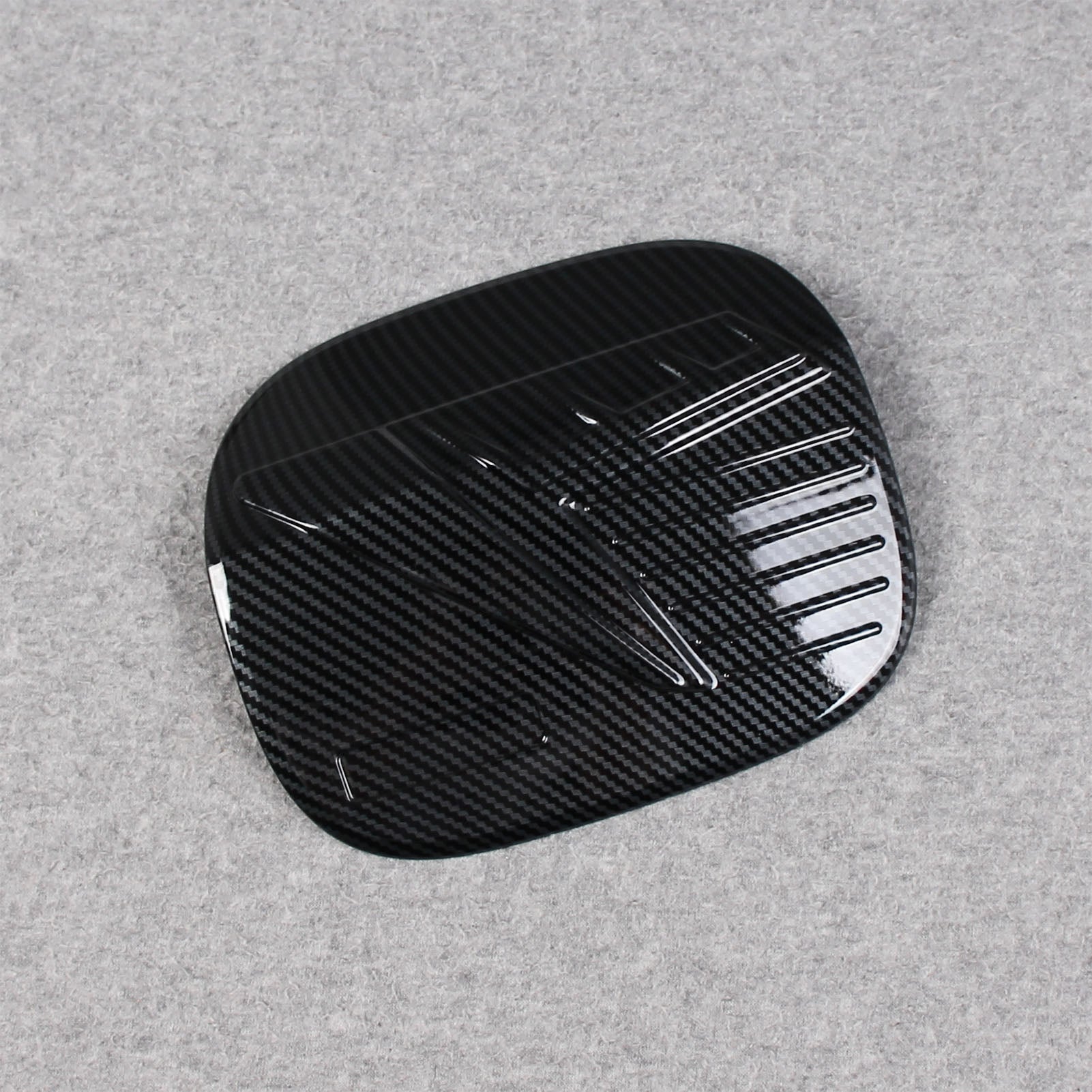 Fit for Mazda CX-50 CX50 2024 Fuel Gas Tank Cap Cover Trim Carbon Fiber Pattern