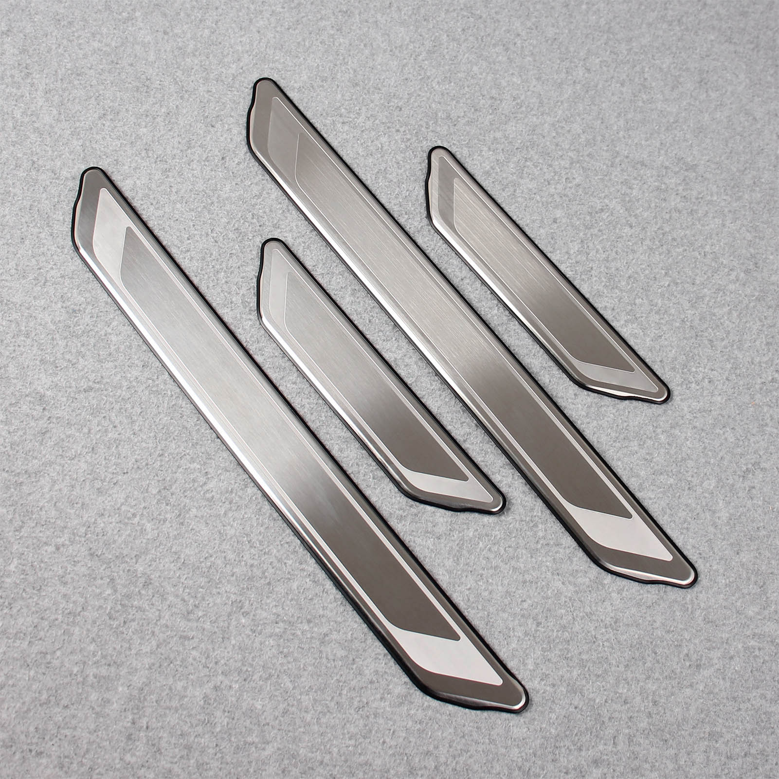 Fit for Toyota Corolla Cross 2022 2023 2024 Door Sill Scuff Plate Guard Cover Trim Sport Style Stainless Steel