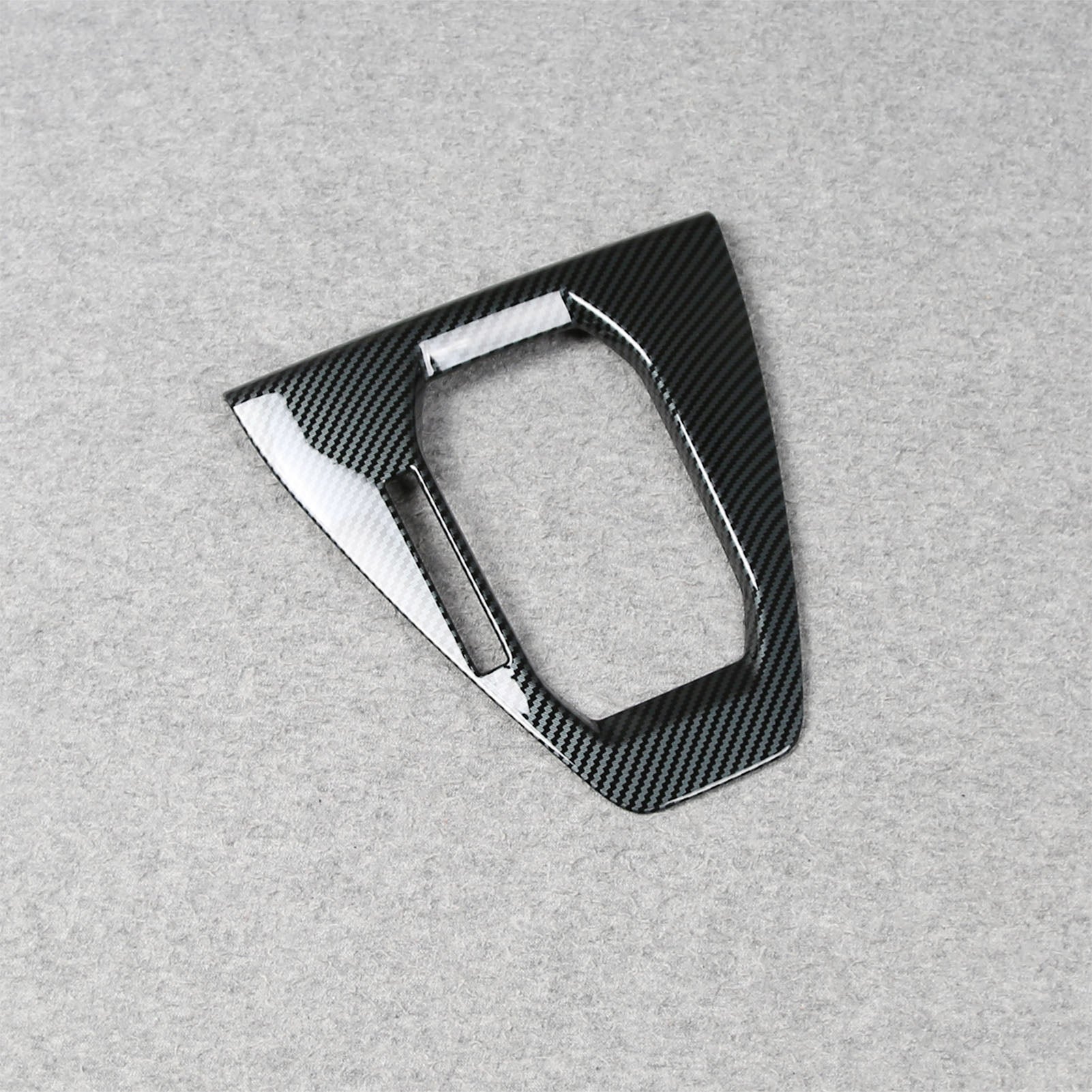 Fit for Ford New Mustang 2024 2025 Interior Front Console Gear Shift Panel Cover Trim Carbon Fiber Pattern