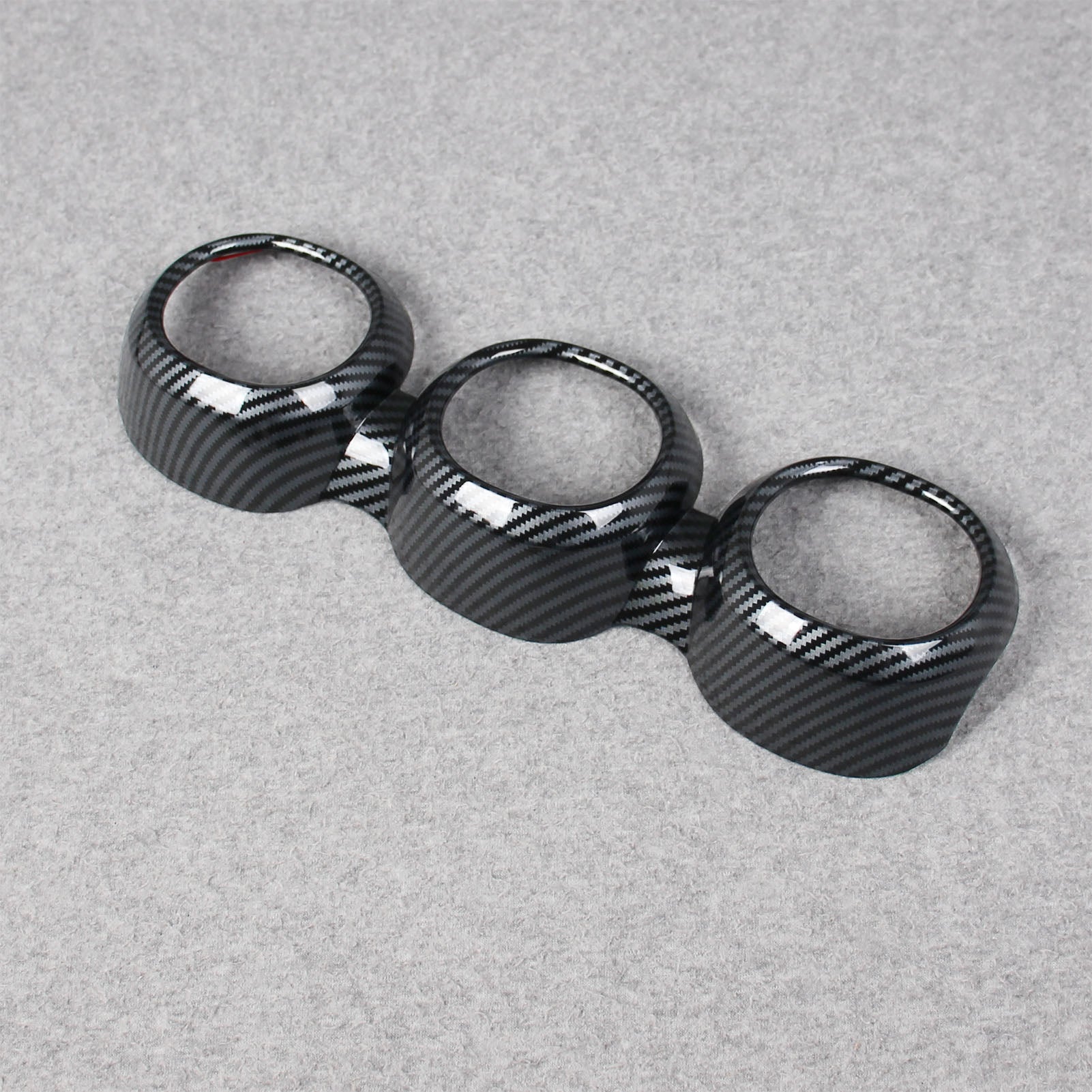 Fit for Mercedes-Benz New GLC GLC300 X254 2023 2024 2025 2026 Interior Front Air Condition Vent Outlet Cover Trims Carbon Fiber Pattern (Front Center)