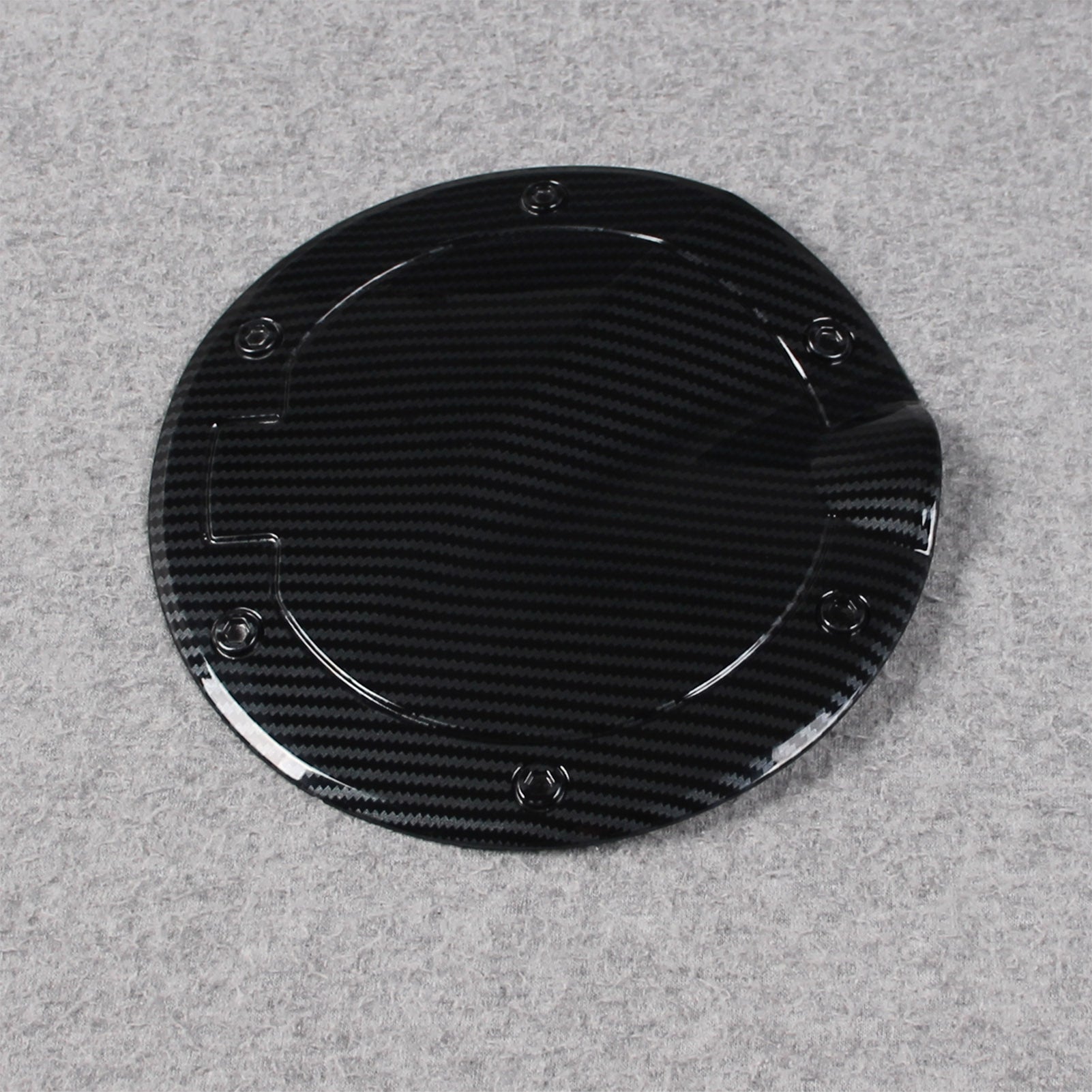 Toyota Tundra 2022 2023 Fuel Gas Tank Cap Cover Trim Carbon Fiber Pattern