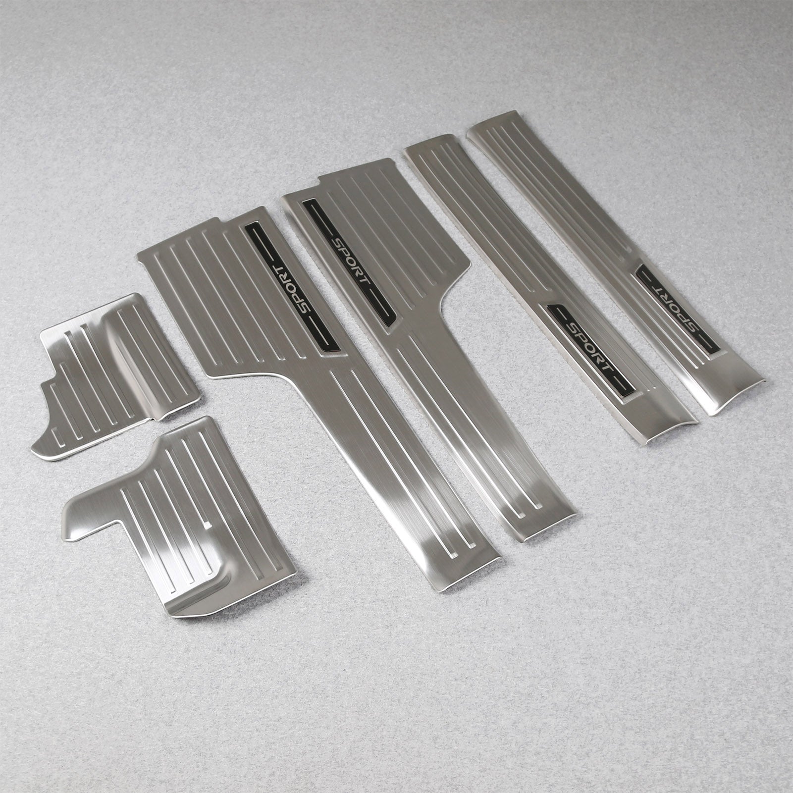 Fit for Mazda New CX-70 2025 2026 Inside Door Sill Scuff Plate Guard Cover Trims Stainless Steel