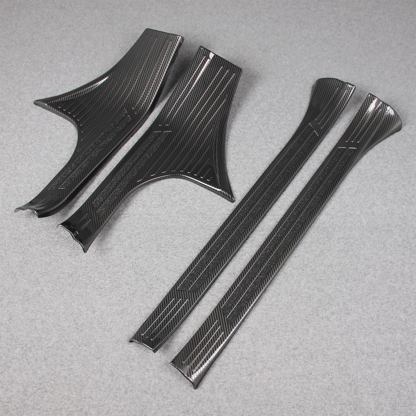 Fit for Subaru New Crosstrek 2024 Inside Door Sill Scuff Plate Guard Cover Trim Stainless Steel