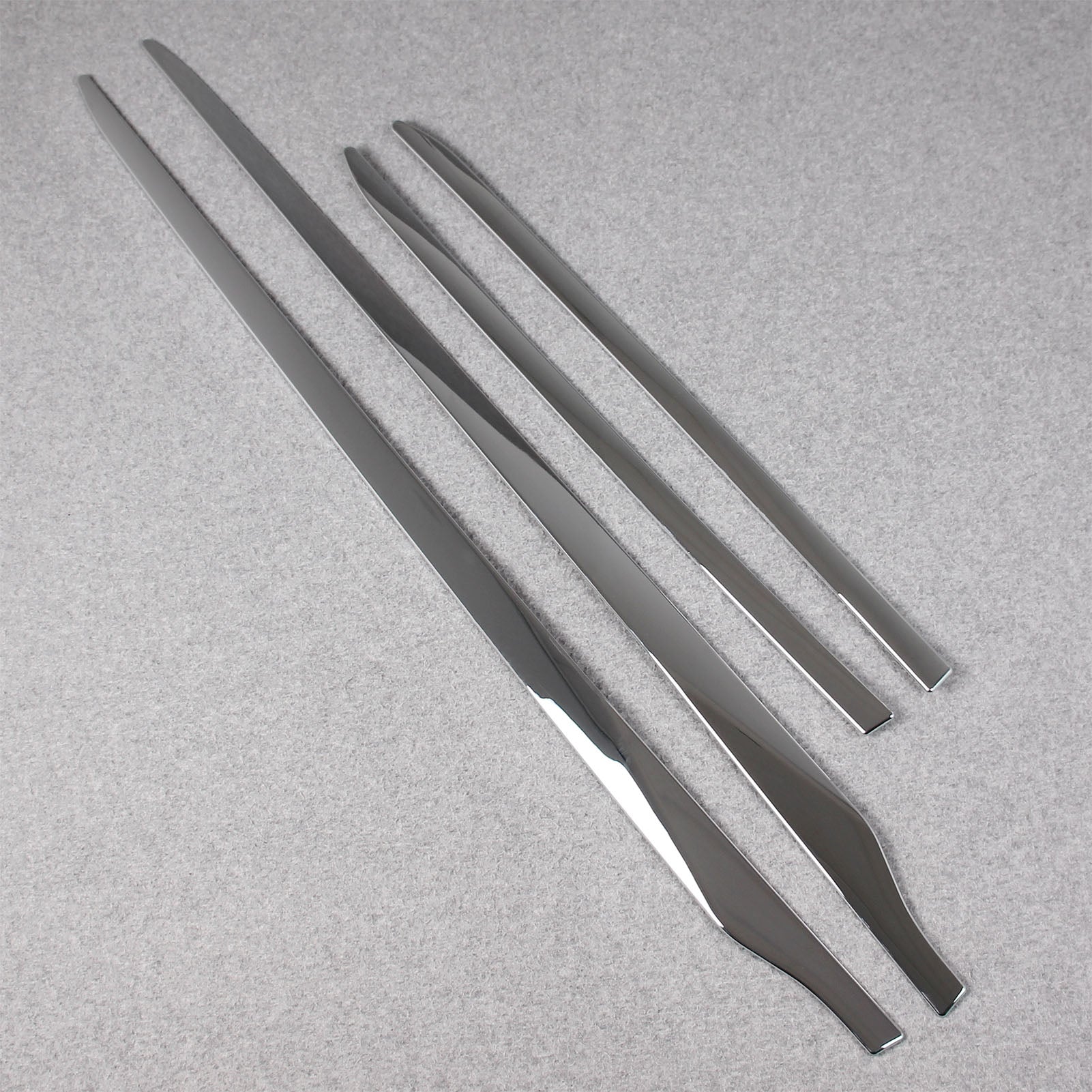 Fit for Toyota New Prius 2023 2024 2025 2026 Chrome Body Side Door Molding Cover Trims