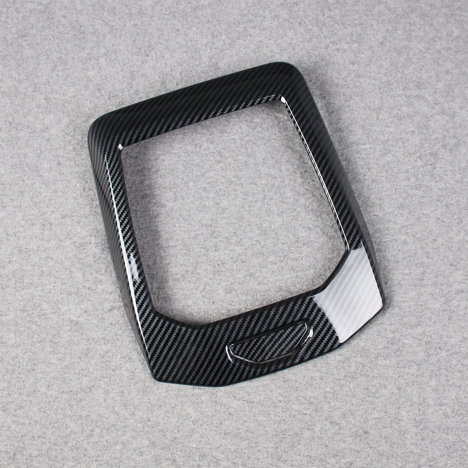 Fit for BMW 5 Series Sedan (G60) 530i 540i 2024 2025 Front Center Console Dashboard Panel Trim Carbon Fiber Pattern