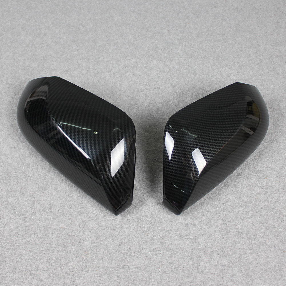 Fit for Toyota New Camry 2024 2025 2026 Rear View Mirror Guard Cover Trims Carbon Fiber Pattern