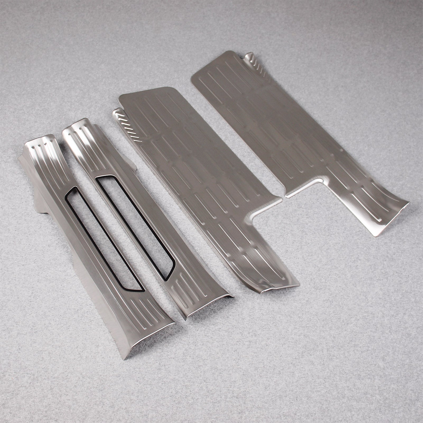 Fit for Toyota Grand Highlander/Lexus TX TX350/500h/550h+ 2024 2025 2026 Inside Door Sill Scuff Plate Guard Cover Trim Stainless Steel