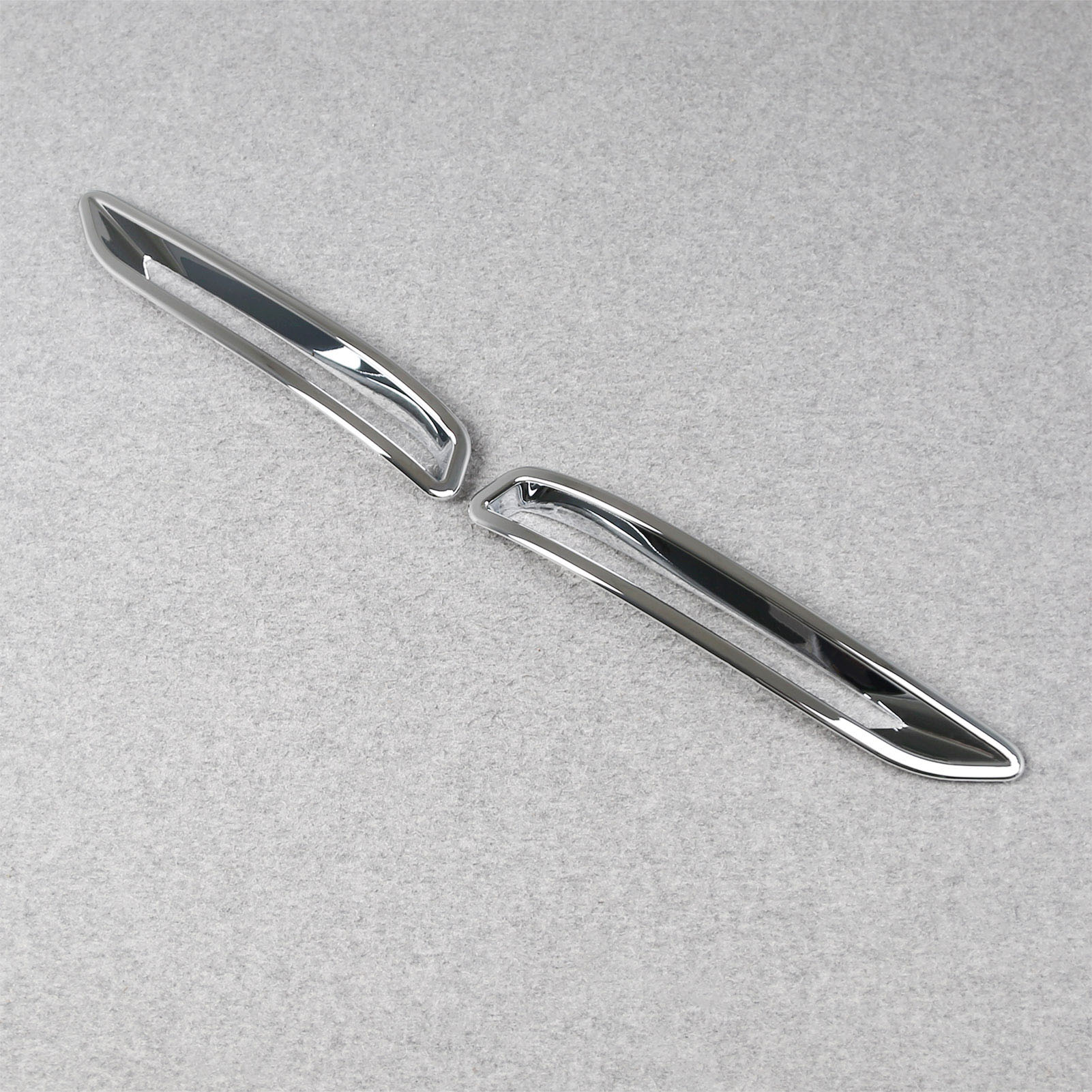 Fit for Toyota Crown Signia 2025 2026 Rear Fog Light Cover Trims Chrome