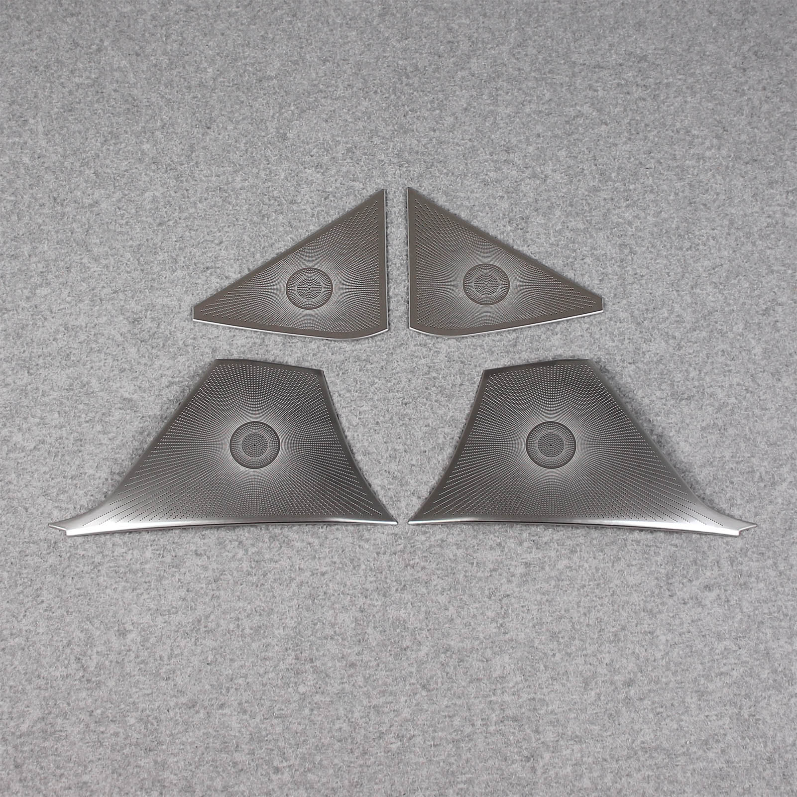 Fit for Mazda CX-50 CX50 2024 Interior 4 Door Sound Speaker Cover Trims Stainless Steel