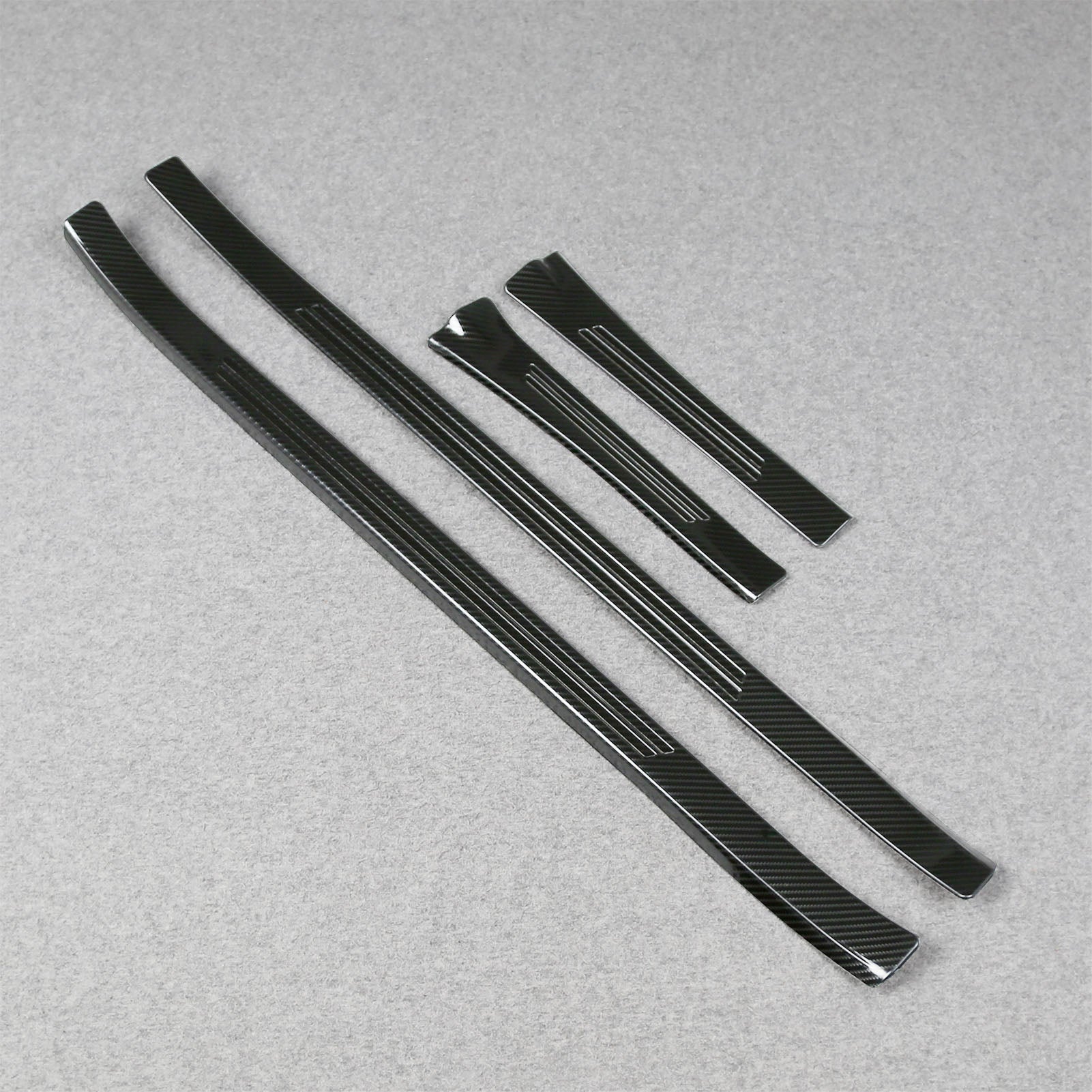 Fit for Subaru New Forester 2025 Outside Door Sill Scuff Plate Guard Cover Trims Stainless