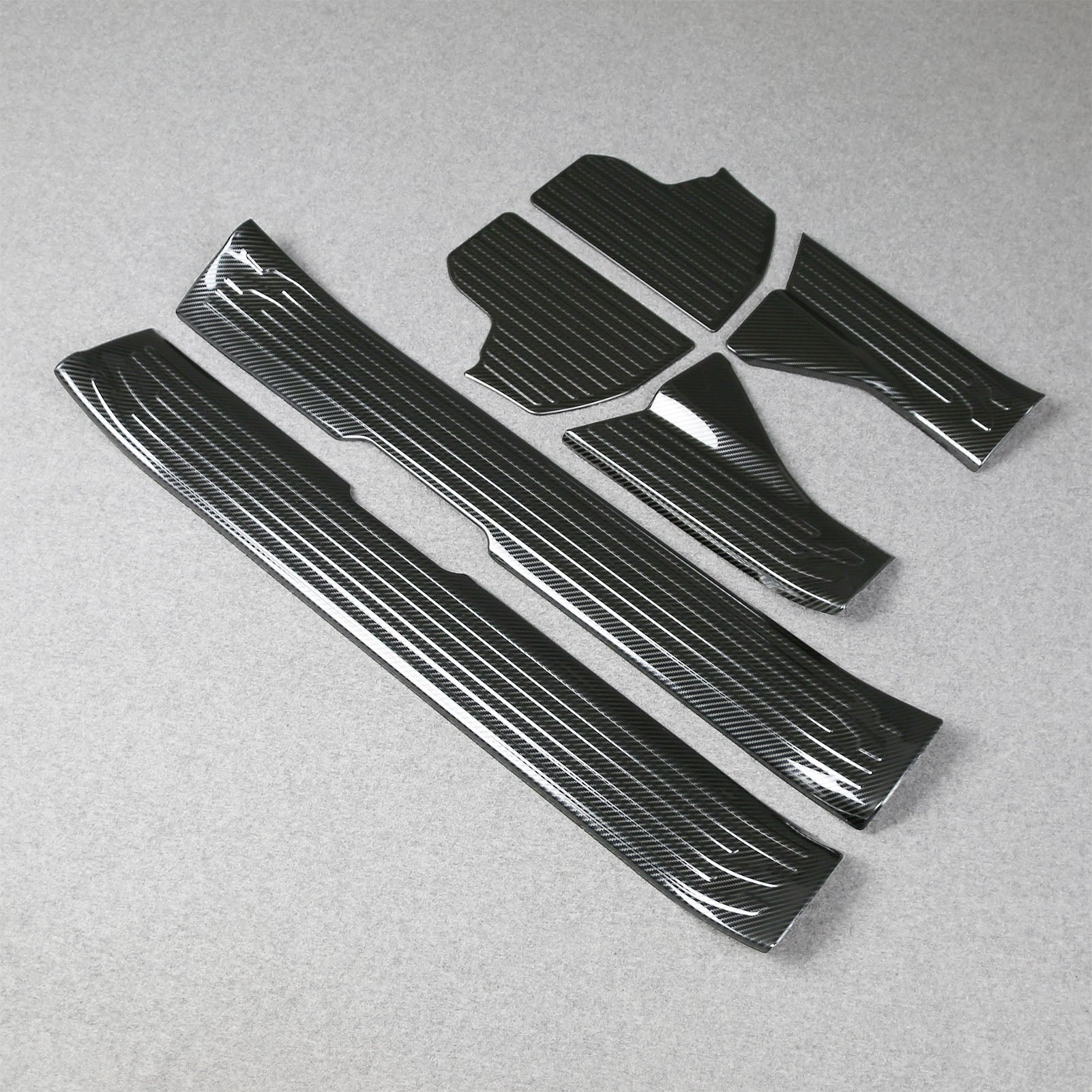 Fit for Toyota 4Runner 2025 2026 Inside Door Sill Scuff Plate Guard Cover Trims Stainless Steel