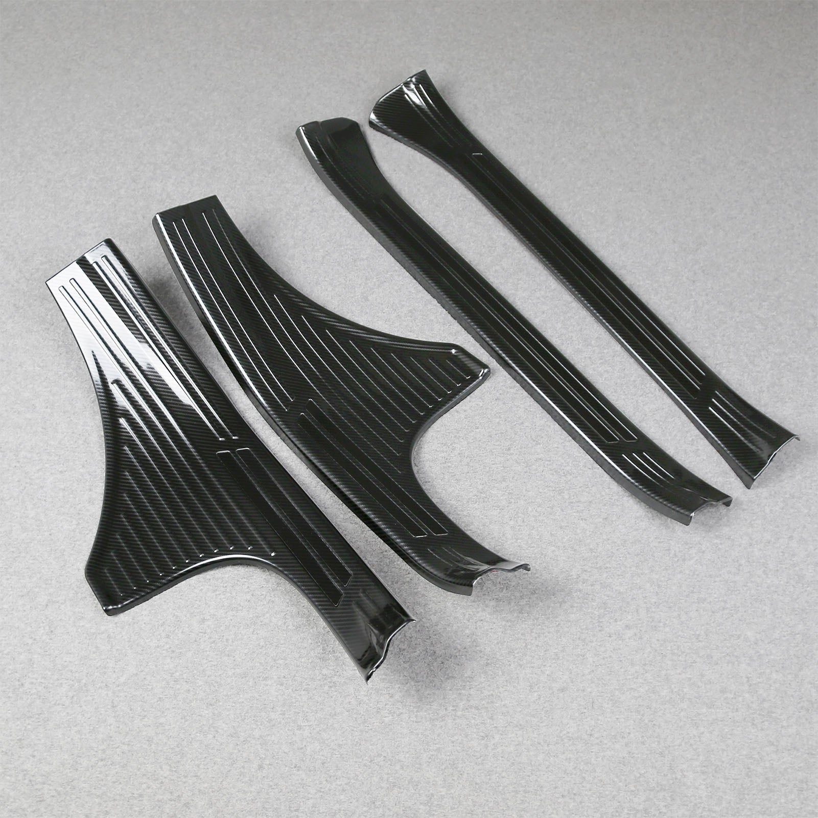 Fit for Subaru Forester 2019 2020 2021 2022 2023 2024 2025 Door Sill Scuff Plate Guard Cover Trims Stainless Inside Door