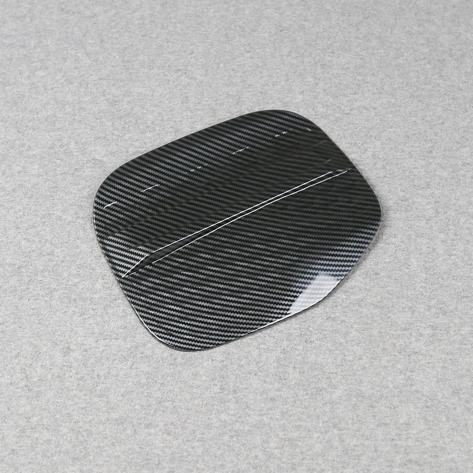 Fit for Subaru New Forester 2025 2026 Fuel Gas Tank Cap Cover Trim Carbon Fiber Pattern