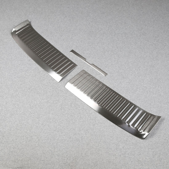 Fit for Honda Pilot 2025 2026 Rear Inside Bumper Sill Plate Guard Cover Trim - Stainless Steel