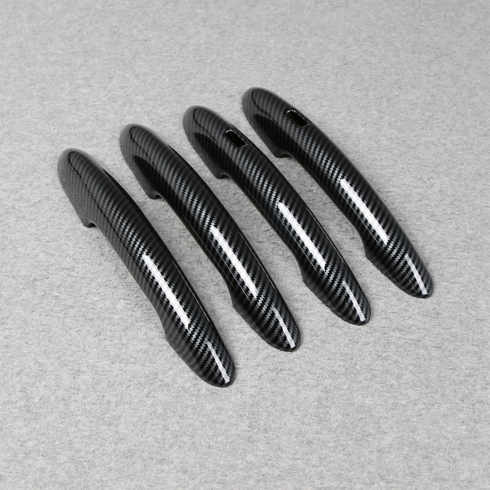 Fit for 2025 2026 New MINI Cooper/MINI Cooper S Door Handle Cover Trims Carbon Fiber Black (for 4 Door Model)