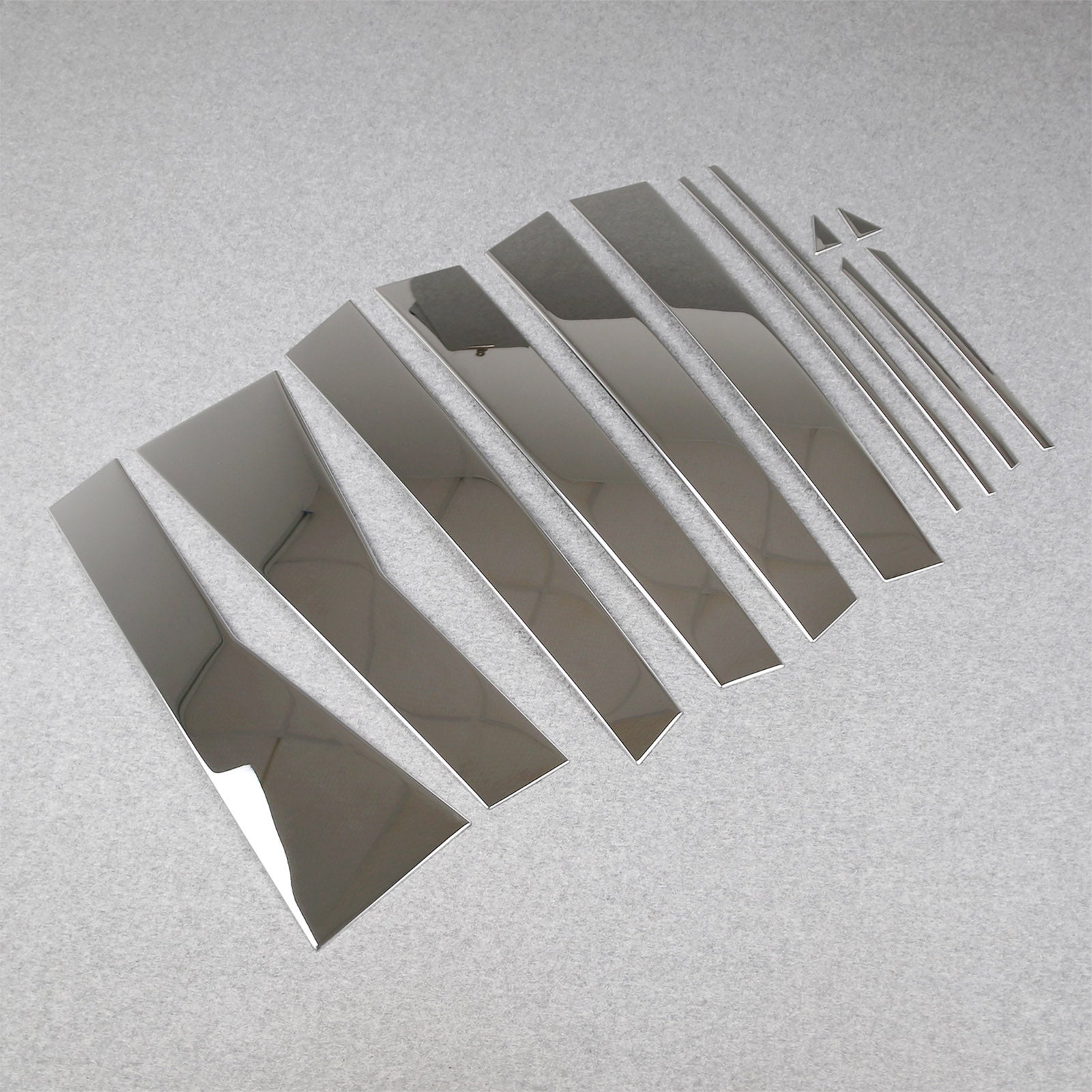 Fit for Subaru New Forester 2025 Window Pillar Molding Cover Trim Stainless Steel