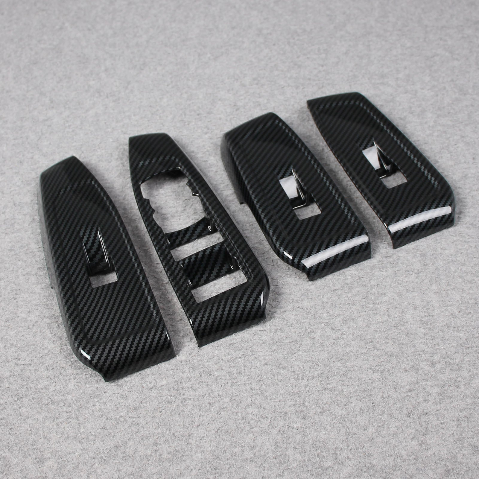 Fit for Ford Ranger 2024 2025 Interior Window Switch Plate Panel Cover Trims