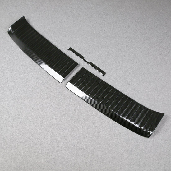 Fit for Honda Pilot 2025 2026 Rear Inside Bumper Sill Plate Guard Cover Trim - Stainless Steel