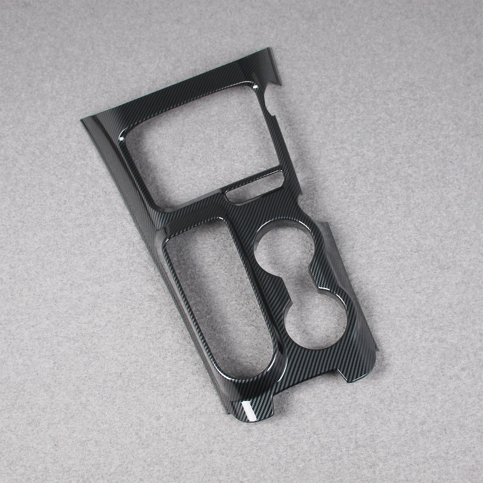 Fit for Ford Bronco 2023 2024 2025 Front Center Console Dashboard Panel Trim Carbon Fiber Pattern